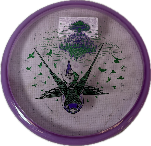 Vist Large View of Product Image Which is Used Thought Space Athletics ETHOS PRAXIS Disc Golf Putter Purple