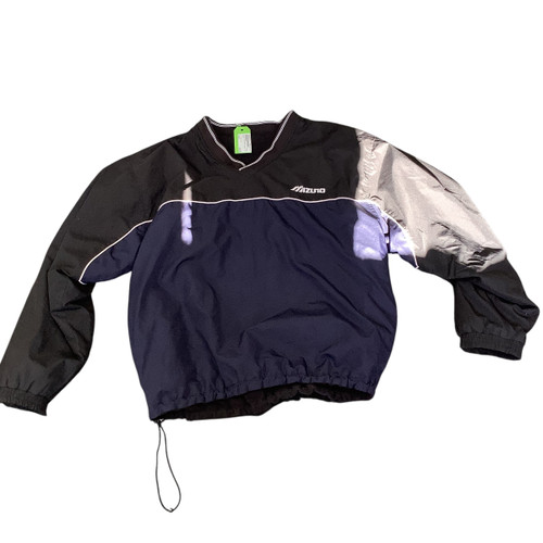 Vist Large View of Product Image Which is Used Mizuno Outerwear Heavy Jacket M Navy Blue LG