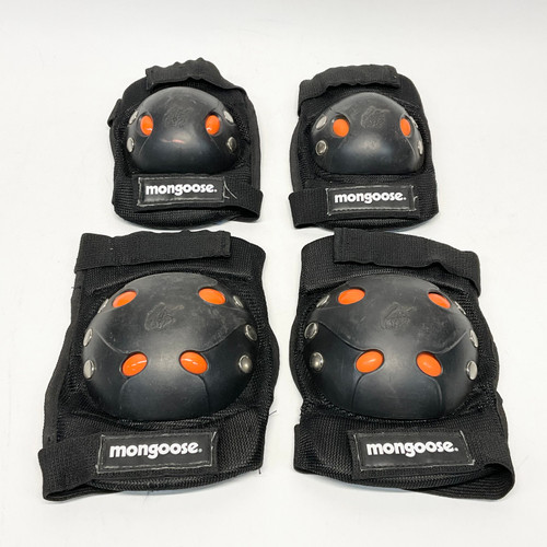 Vist Large View of Product Image Which is Used Mongoose GEL ADULT Inline Protective Set Black Senior