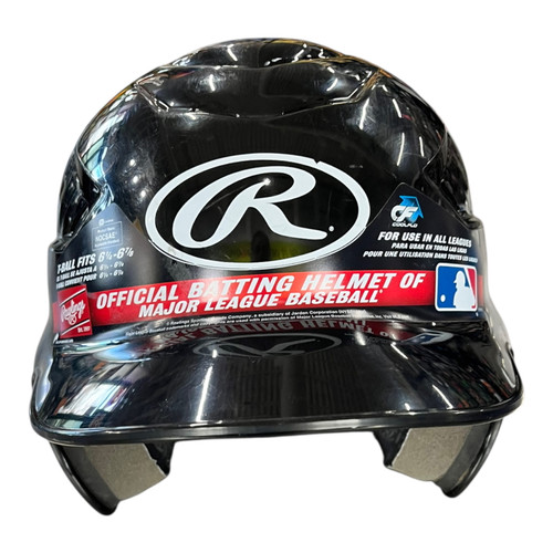 Vist Large View of Product Image Which is Used Rawlings BATTING HELMENT Batting Helmet No Mask Navy Blue MD