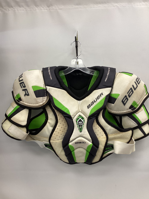 Vist Large View of Product Image Which is Used Bauer SUPREME ONE80 Senior Shoulder Pads LG