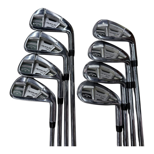 Vist Large View of Product Image Which is Used Callaway ROUGE PRO Mens Iron Set RH 4I-GW/AW