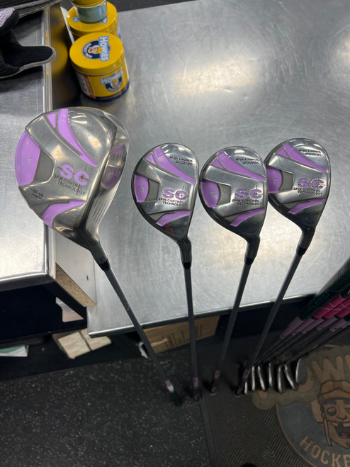 Vist Large View of Product Image Which is Used Adams Golf SC Womens Complete Set RH 11 Piece