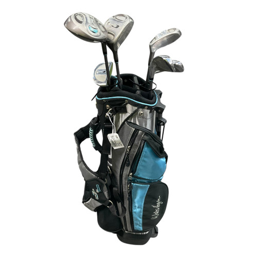 Vist Large View of Product Image Which is Used Walter Hagen JR GIRLS SERIES III Jr Package Set RH Black 7 Piece