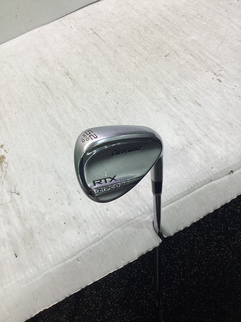 Vist Large View of Product Image Which is Used Cleveland RTZ ZIPCORE Golf Wedge Mens RH 52 Degree