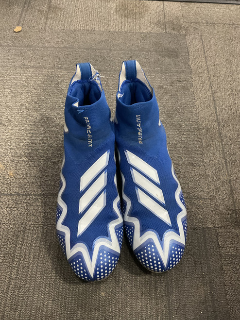 Vist Large View of Product Image Which is Used Adidas Adult FB Cleats Royal Blue Senior 10.5