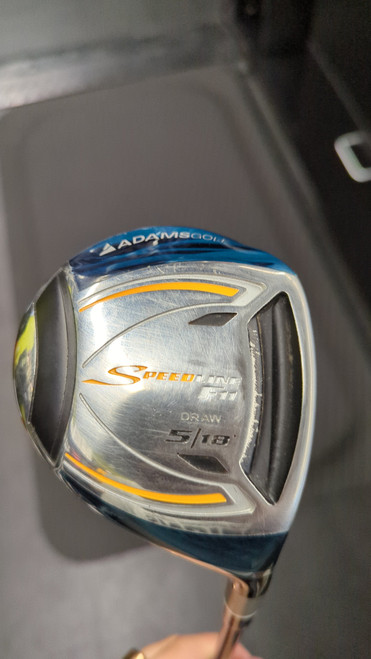 Vist Large View of Product Image Which is Used Adams Golf SPEEDLINE F11 Mens Fairway Wood RH 5 Wood