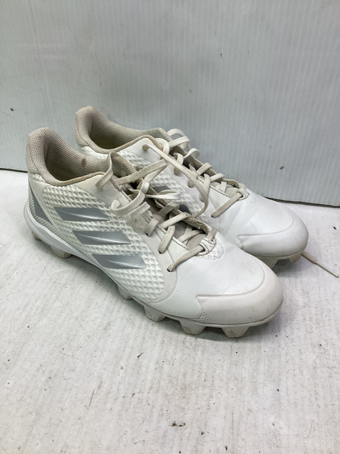Vist Large View of Product Image Which is Used Adidas Adult FB Cleats White Senior 9.5