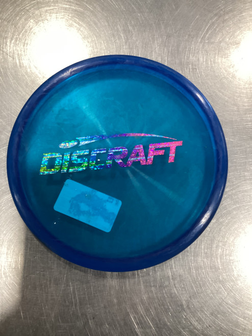 Vist Large View of Product Image Which is Used Discraft ZONE Disc Golf Putter Royal Blue