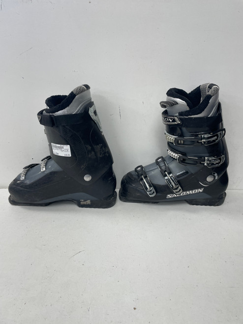 Vist Large View of Product Image Which is Used Salomon MISSION 4 Mens DH Ski Boot Black 280 MP - M10 - W11