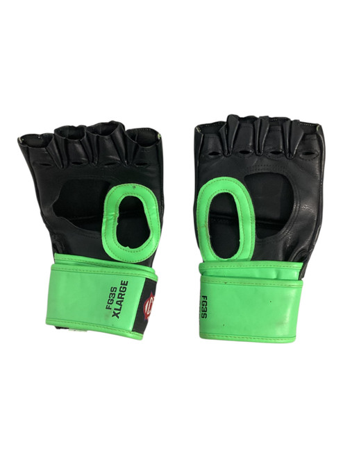 Vist Large View of Product Image Which is Used Martial Arts Gloves Green XL