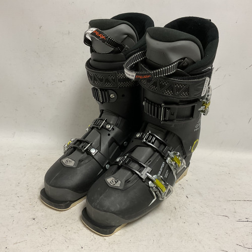 Vist Large View of Product Image Which is Used Salomon QST PRO 100 Mens DH Ski Boot Black And Grey 275 MP - M09.5 - W10.5