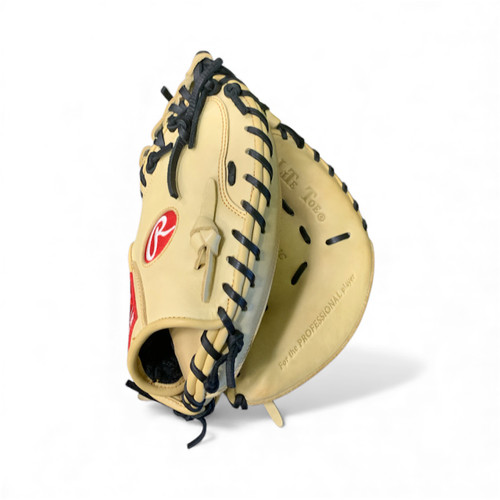 Vist Large View of Product Image Which is Used Rawlings GG ELITE RH Catchers Mitt Tan 32"