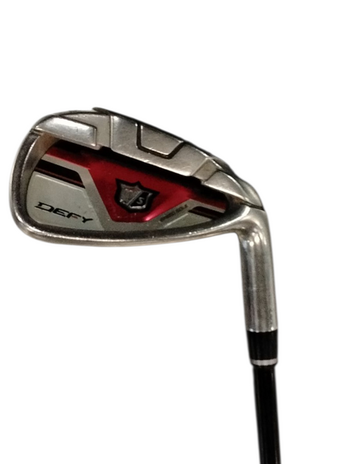 Vist Large View of Product Image Which is Used Wilson DEFY Golf Wedge Mens RH Gap/Approach Wedge