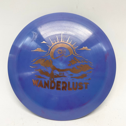 Vist Large View of Product Image Which is Used H13 WANDERLUST Disc Golf Driver Cobalt 168g