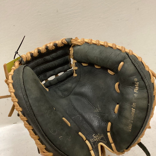 Vist Large View of Product Image Which is Used Rawlings BLK/TAN BB/SB Catchers RH Throw Black 31"