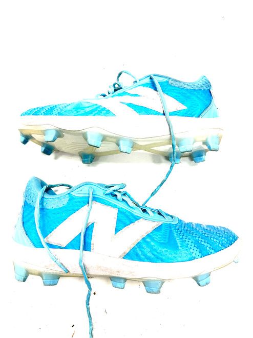 Vist Large View of Product Image Which is Used New Balance BB/SB Cleats Royal Blue Senior 11.5