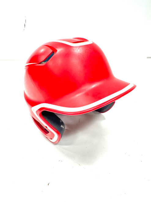 Vist Large View of Product Image Which is Used Easton 6 1/2 - 7 1/8 Batting Helmet No Mask Red One Size