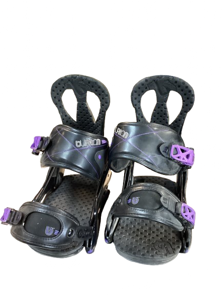 Vist Large View of Product Image Which is Used Burton CITIZEN Womens Binding Only Black SM