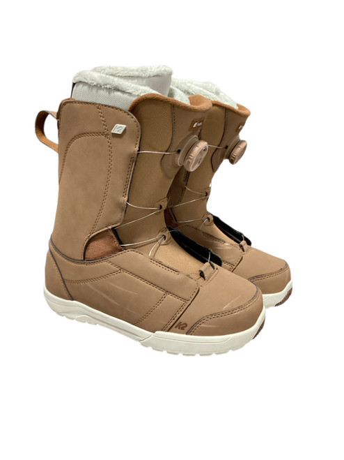 Vist Large View of Product Image Which is Used K2 HAVEN BOA Womens Snowboard Boots Brown Senior 8.5