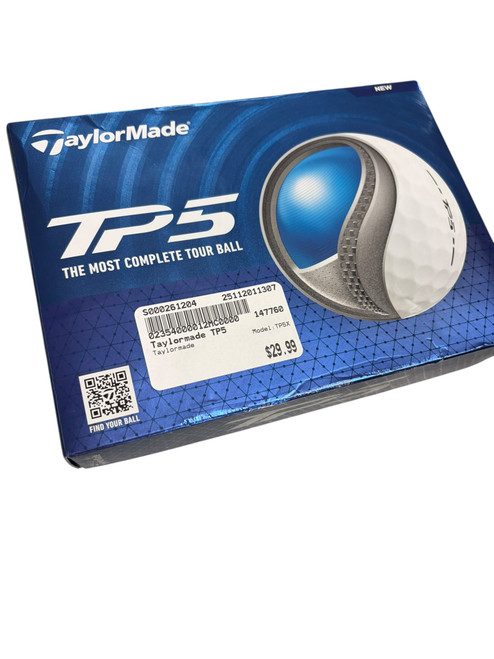 Vist Large View of Product Image Which is Used Taylormade TP5X 12 Pack - Golf Balls