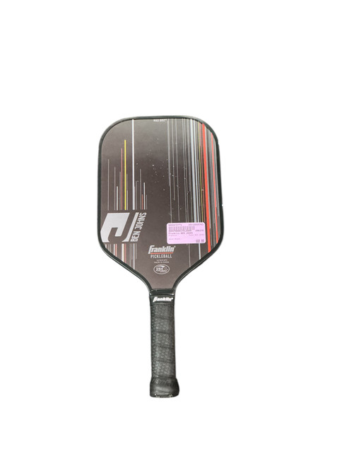 Vist Large View of Product Image Which is Used Franklin BEN JOHNS Pickleball Racquet Black
