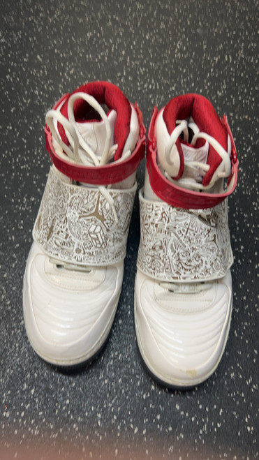 Vist Large View of Product Image Which is Used Jordan Basketball Shoes M White Senior 13