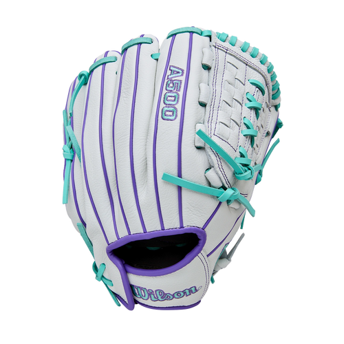 Vist Large View of Product Image Which is New Wilson A500 Siren 2026 Youth Fastpitch Softball Glove- 11.75" Right Hand Throw
