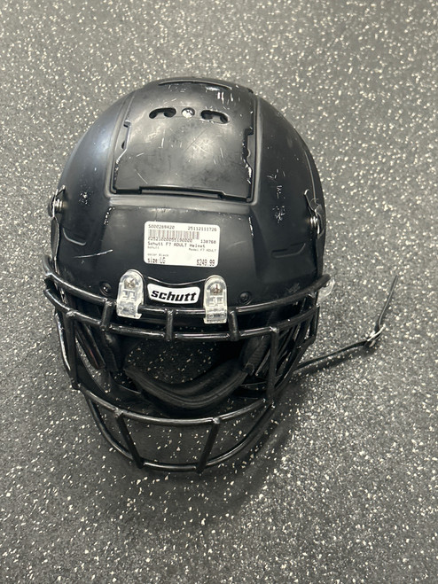 Vist Large View of Product Image Which is Used Schutt F7 ADULT FB Helmet Black LG