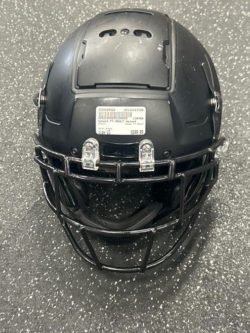 Vist Large View of Product Image Which is Used Schutt F7 ADULT FB Helmet Black LG