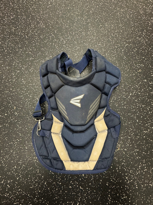 Vist Large View of Product Image Which is Used Easton CHEST PROTECTOR Catchers Chest Protector Navy Blue Youth