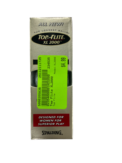 Vist Large View of Product Image Which is Used Top Flite XL2000 3 Ball - Golf Ball Sleeve