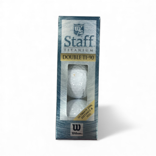 Vist Large View of Product Image Which is Used Wilson STAFF TITANIUM DOUBLE TI 90 3 Ball - Golf Ball Sleeve