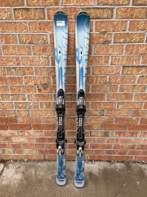 Vist Large View of Product Image Which is Used Atomic E.5 Mens DH Ski/Binding Grey 148 cm