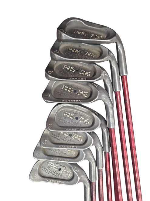 Vist Large View of Product Image Which is Used Ping ZING BLACK DOT Mens Iron Set RH 3I-PW