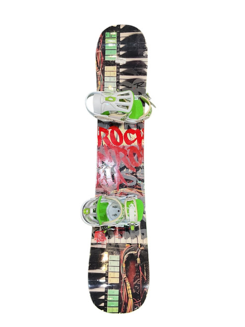 Vist Large View of Product Image Which is Used Rossignol ROCK N ROLLA 148CM Mens Board/Bindings Black 148 cm