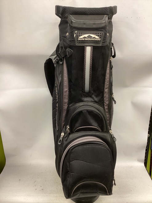Vist Large View of Product Image Which is Used Sun Mountain SYNC 14 SLOT Mens Cart Bag Black