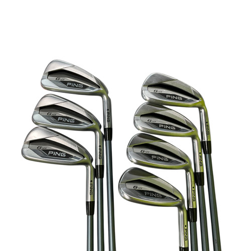 Vist Large View of Product Image Which is Used Ping G425 BLACK DOT Mens Iron Set RH 5I-GW/AW