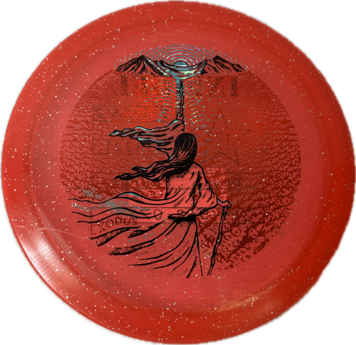 Vist Large View of Product Image Which is Used EXODUS Disc Golf Driver Red