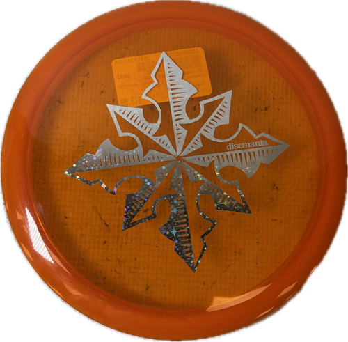 Vist Large View of Product Image Which is Used Discmania ROCKSTAR Disc Golf Driver Orange
