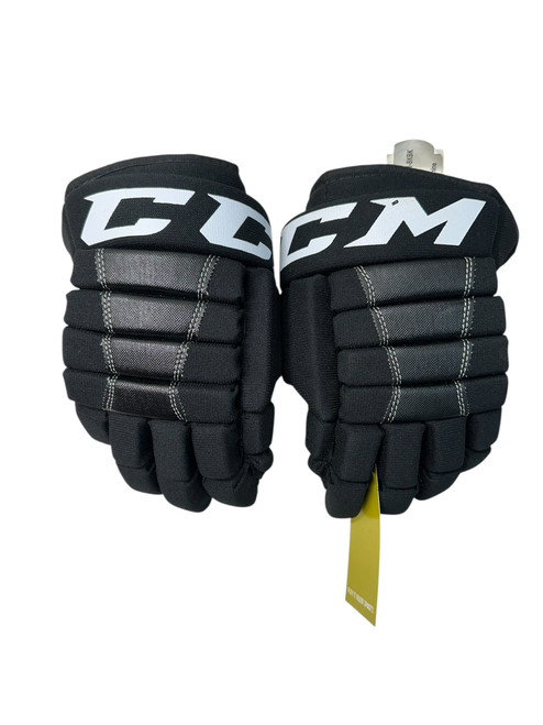 Vist Large View of Product Image Which is Used CCM 4R Junior Gloves Black 11"