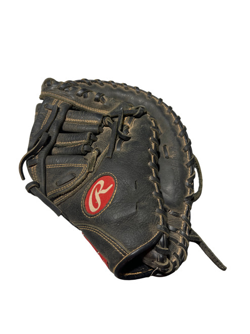 Vist Large View of Product Image Which is Used Rawlings RENAGADE BB/SB First Base RH Throw Black 11 1/2"