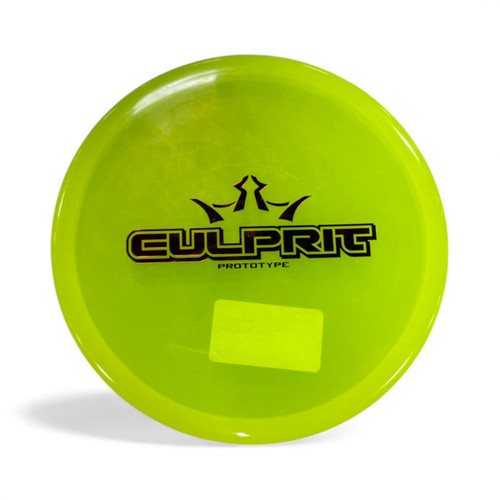 Vist Large View of Product Image Which is Used Dynamic Discs CULPRIT PROTOTYPE Disc Golf Putter Yellow