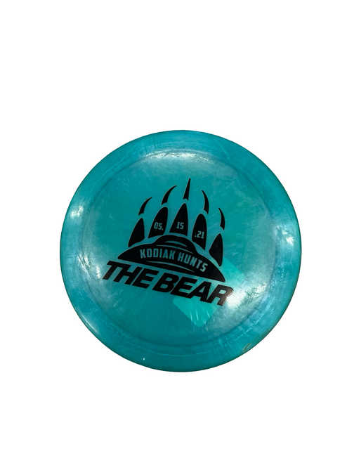 Vist Large View of Product Image Which is Used Discraft FORCE Disc Golf Driver Royal Blue