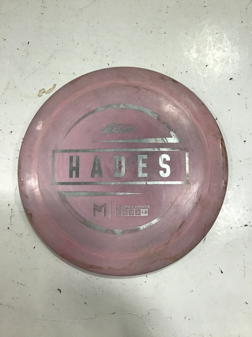 Vist Large View of Product Image Which is Used Discraft ESP HADES Disc Golf Driver Pink 174g