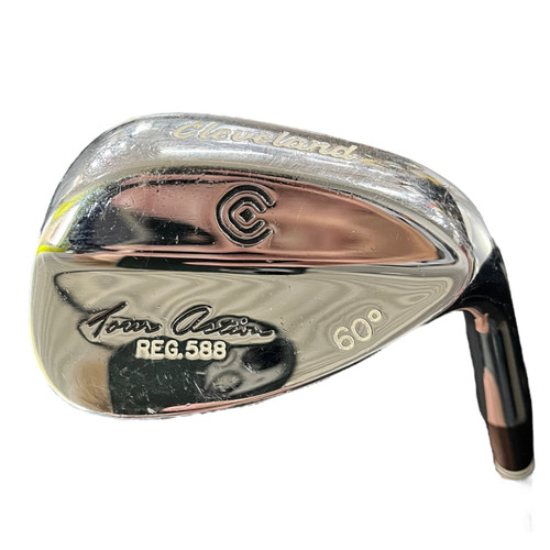 Vist Large View of Product Image Which is Used Cleveland TOUR ACTION 588 Golf Wedge Mens RH 60 Degree