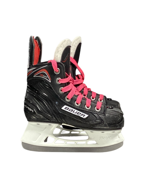 Vist Large View of Product Image Which is Used Bauer VAPOR X300 Youth Hockey Skate Youth 11.0