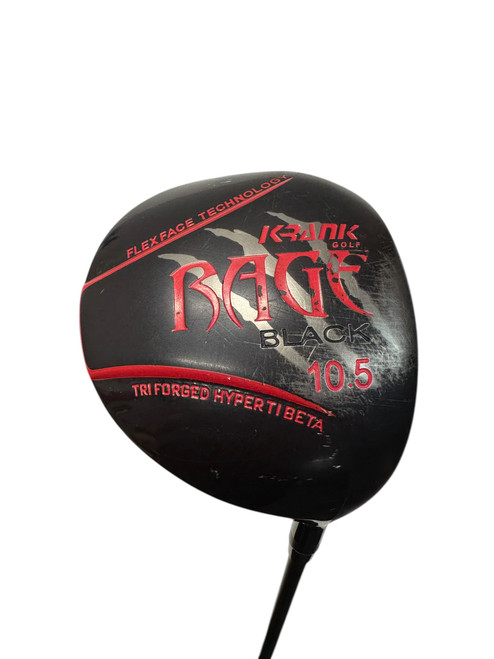 Vist Large View of Product Image Which is Used RAGE BLACK Mens Driver RH Black 10.5 Degree