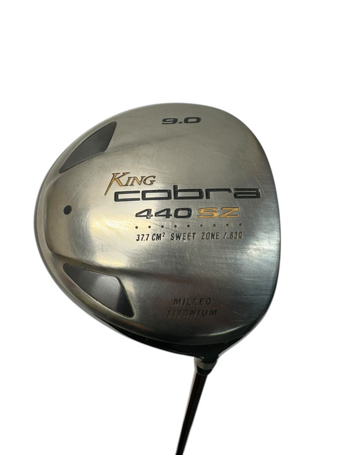 Vist Large View of Product Image Which is Used Cobra 440 SZ Mens Driver RH 9.0 Degree
