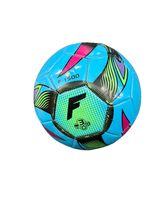 Vist Large View of Product Image Which is Used Franklin - All Size Soccer Ball Turquoise And Purple 3